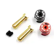 Yeah Racing Aluminum Grips 5mm Bullet Plug RC Car Drift Touring Buggy #WPT-0610