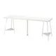 IKEA 書桌/工作桌, 白色, 200x60 公分