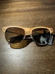 Deb & Dave Fuex Wood Men's Women's Sunglasses NEW