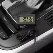 Remote Sensor Thermometer Black Car For Home Indoor Mini Office Outdoor