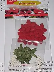 MARIANNE DESIGNS "BUNCH OF FLOWERS" MAKE YOUR OWN POINSETTIAS OR DAISY FOR CARDS
