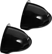 Generic 2pcs Rain Cover Patio Heater Covers Ring Doorbell Accessories Wide doorbell Pro Shoot Security Rain Cover Ponchos Solar Outdoor Abs Black