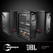 JBL EON208P Portable 8" 2-Way PA System w/ Powered 8-Channel & Bluetooth