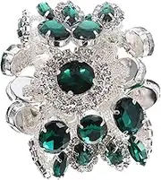 jojofuny DIY Rhinestone Brooch Patch Creative Garment Applique for Clothing Decoration with Base Easy Sew for Fashion Accessories and Unique