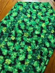 Handcrafted-Quilted Table Runner-St. Patrick's- Where is that Leprechaun? NEW