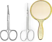 Trendy Look Cuticle, Nasal Scissors & Hand Mirror Rs.145/- Free,Free,Free