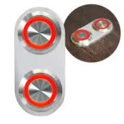 Daytona Billet Switch with RED LED Illumination - Single Switch Keep It Clean (for: Porsche)