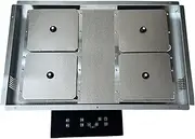 4-Burner Undermount Induction Cooker Home Cooking Timer Child Lock