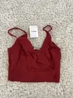 Forever 21 Women’s Stretchy Cotton Crop Top, 1X, NWT