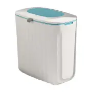 Garbage Basket No Drilling Space-saving Slide Design Trash Pp