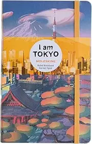 Moleskine LEQP060IAMTOK Notebook Japan Limited Edition I am Tokyo Hard Cover, Large Size, Horizontal Ruled