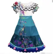 NWT ~ Disney Parks DELUXE Mirabel Encanto Dress Costume ~ Size 3