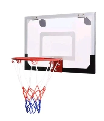 Mini Basketball Hoop with Shatterproof Backboard for Kid, Teen, Adult