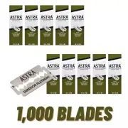 1000 Astra Superior Platinum double edge razor blades (India)