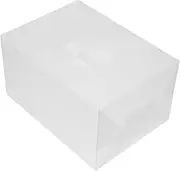 Tofficu Box Box Raffle Game For Party Card Case Donation Case Case Containers for Organizing Container Holder Storage Bin White Pp