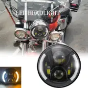 For Kawasaki Vulcan VN 500 750 800 900 1500 1600 1700 LED Headlight Hi/Lo beam
