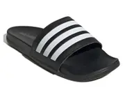 Adidas Unisex Adilette Comfort Slides - Core Black/Cloud White