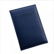 5 Pcs Travel Passport Cover Utility Simple Passport ID Card Cover Holder Pu Leather Passport Wallet