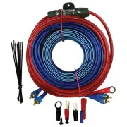 Audiopipe 8 Gauge Amplifier Wiring Kit - 1500 Watts