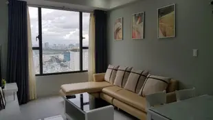 第4郡的2臥室公寓 - 72平方公尺/2間專用衛浴Saigon RIVERGate Apartment