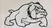 British Bulldog Sticker Decal car, truck, Window, Laptop