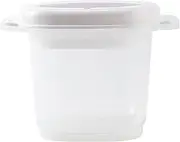 [Qianly] Microwave Rice Cooker Cookware Multipurpose Food Container Microwaveable