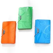 3 Pcs A6 Expanding File Organisers Accordion Folder, 13 Pockets Filing Boxes Document Organiser for Filing Folders and Storage Files