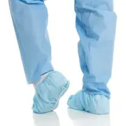 HALYARD X-TRA TRACTION* Shoe Cover, Blue, Universal