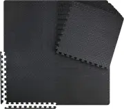 Easy Assembly Interlocking Gym Mats - Durable Foam for Fitness Spaces