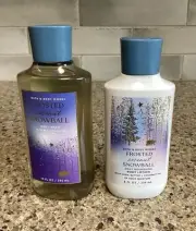 Bath & Body Works Frosted Coconut Snowball 2 pc set Body Lotion & BODY WASH NEW