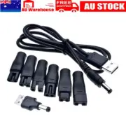Power Cord Electric Hair Clippers Charger USB Charging Plug Cable USB Adapter AU