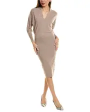 Reiss Sally Wool-Blend Midi Dress