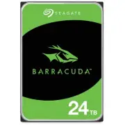 Seagate BarraCuda 24TB 3.5" Internal HDD SATA 6Gb/s - 7200 RPM - 512MB - 2 years