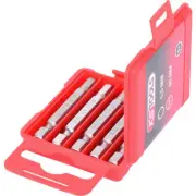 KS Tools 1/4 " Bit Inner Hexagon, 50 MM, 5,5 MM, 5er Pack Zaunbit 911.2819 Fence