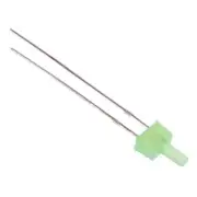 50 x Green Flashing 2mm Diffused LED 330mcd 90°
