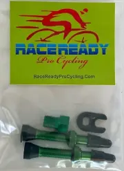 2 RaceReady.. Tubeless Presta Valves..+ Adapter+ Valve Core Tool... 40mm Alloy