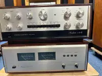 在飛比找Yahoo!奇摩拍賣優惠-Accuphase C-200S前級+P400後級