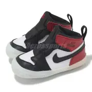 Nike Jordan 1 TD AJ1 Black Toe Reimagined Toddler Infant Casual Shoes HJ9289-061