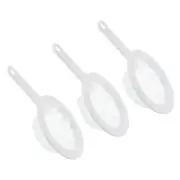 3Pcs 9"x6" 300 Mesh Food Filter Strainer Fine Mesh Sieve Filters Strainers White