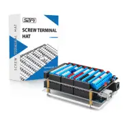 Terminal Hat for Arduino MEGA 2560 R3 with Reset Button and LED Indicator