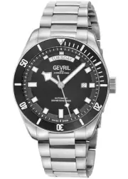 Gevril Men's 48630B Yorkville Swiss Automatic Diver Stainless Steel Watch