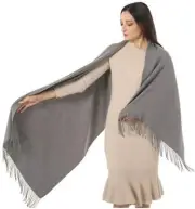 TwoYek Womens Scarf Pashmina Shawls and Wraps for Evening Dress Wedding Gray