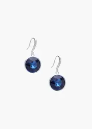 [Taking Shape] Taking Shape Detailed Jewel Drop Earring in Teal - Women's Accessories Teal