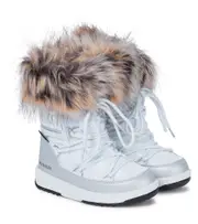 [Moon Boot Kids] Moon Boot Kids Monaco snow boots UK 12 silver