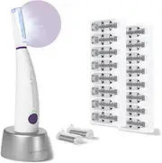 Michael Todd Beauty - Sonicsmooth Pro+ Dermaplaning System - with LED Light - 2 in 1 Women's Face Exoliation & Peach Fuzz Hair Remover - 16 Safety Tips & 2 Microdermabrasion Tips
