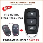 Keyless entry Remote Fob Suitable for Honda S2000 Remote 2000 2001 2002 2003
