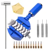 Watch Band Link Removal Tool Kit with 12pcs Replacement Pins and 3pcs Pin Pun...
