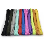 550 Paracord Outdoor Camping 3/10/25 Feet Strand Parachute Cord - MADE IN USA!