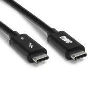 New OWC 0.5m Thunderbolt 3 40GB/S 100W Cable USB-C TB3 Cable - OWCCBLT3PC05BP