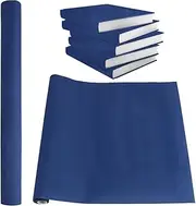 BENECREAT 1.2mx40cm Dark Blue Book Binding Cloth, Nylon Book Cloth Rectangle Book Cover Fabric for Book Binding Scrapbooking Album DIY Crafts